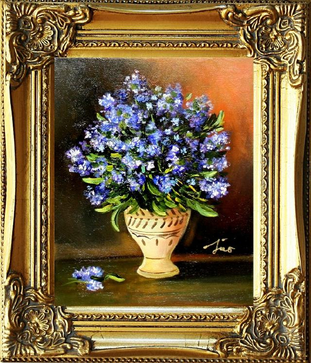 Ölgemälde Blumen Pflanzen Bild Bilder Gemälde Ölbilder Ölbild Mit innen Kinder Bilder Ölbilder