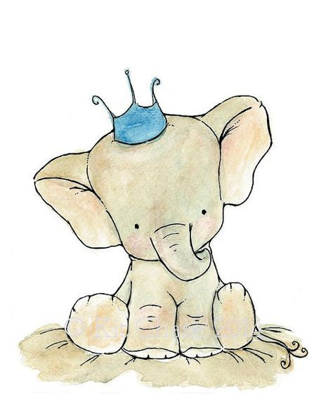 Pin Auf Elefanten bestimmt für Kinderbild Einfach