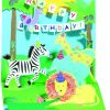 Pop Up 3D Geburtstag Kinder Mini Grußkarte Popshot Happy Birthday in 3D Kinder Bilder