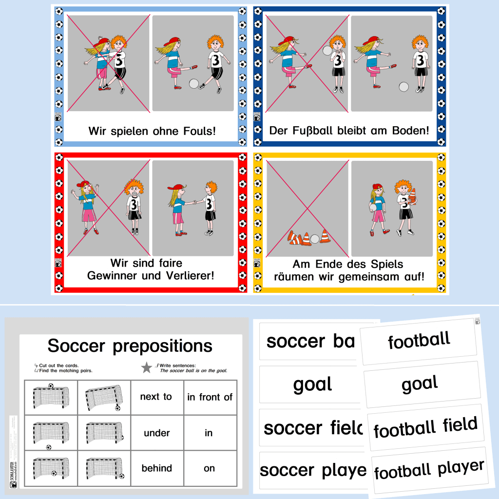 Samstag, Sechster Tag Der Fußballwoche: Fußballregeln Und Soccer In bei Zuhause Regeln Für Kinder Bilder