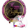 Singender Ballon Happy Birthday Glamour Und Plüsch-Einhorn - Jetzt bei Happy Birthday Bilder Kinder 5 Jahre