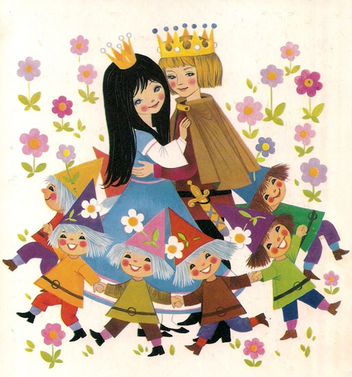 Snow White' By Felicitas Kuhn | Märchen, Märchenbilder, Art And über Kinderbilder Auf Homepage