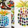 Sommerbilder Mit Kindern Gestalten Mit Farben &amp; Naturmaterialien in Kinder Bilder 10 Jahre