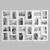 Songmics Bilderrahmen Collage Für 12 Fotos Je 10 X 15 Cm Fotorahmen Aus innen Kinder Bilder 13X18