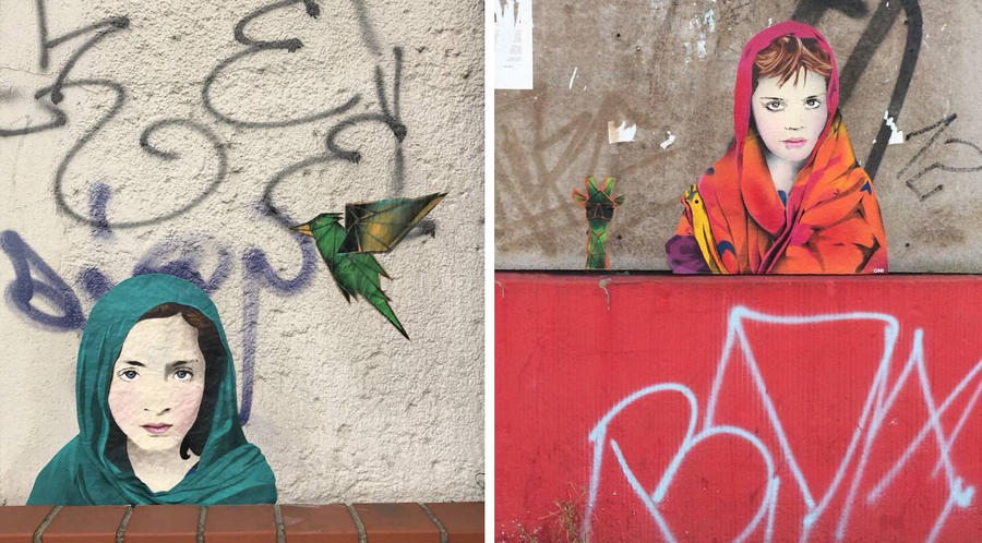 Streetart: Gegen Die Wand: Onis Kunst Der Straße für Kinder Bilder Hinter Der Wand