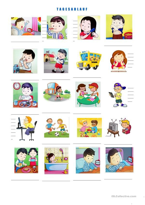 Tagesablauf In Bildern | Tagesablauf Kinder, Kinder Routine-Chart ganzes Zuhause Regeln Für Kinder Bilder
