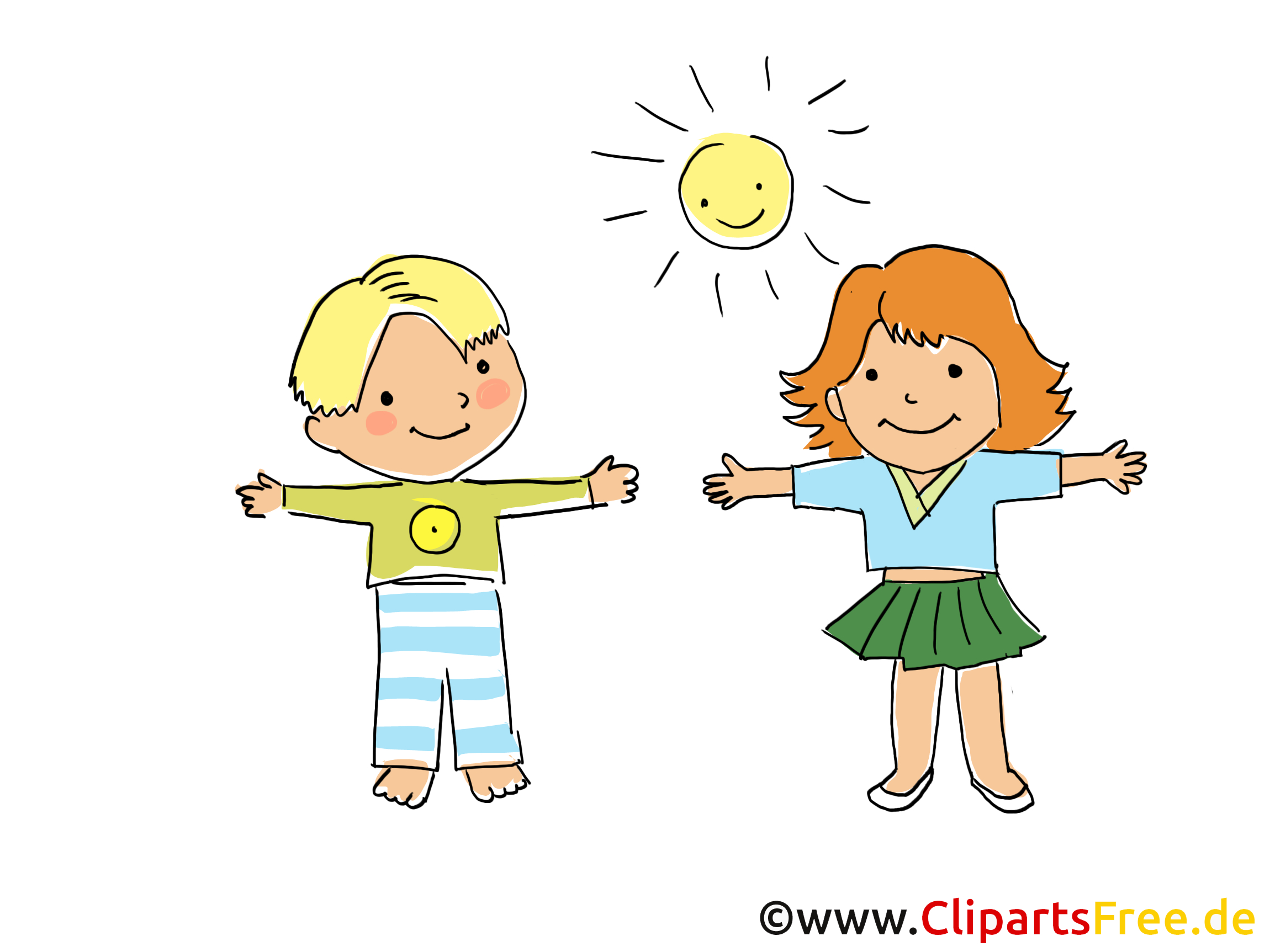 Tanzende Kinder Clipart » Clipart Station in Spielende Kinder Bilder