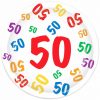 Teller - 50. Geburtstag - Party - Partydeko &amp; Partyartikel Für für Happy Birthday Bilder Kinder 5 Jahre