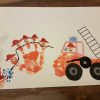 Unsere 5.Jährige Tochter Sollte In Der Bambini Feuerwehr Ein Bild Malen verwandt mit Kinder Bild Handabdruck