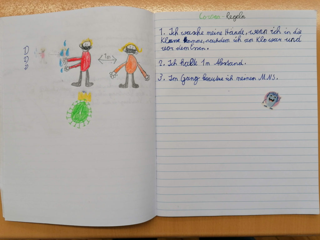 Unsere Corona-Regeln - Volksschule Gratwein für Corona Regeln Für Kinder Bilder