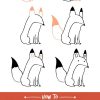 Unsere Schritt-Für-Schritt-Anleitung Für Eine Süße Fuchs-Zeichnung! # bei Bilder Zeichnen Für Kinder,