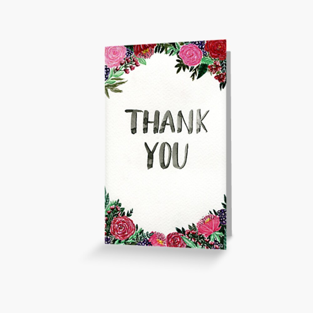 &quot;Vielen Dank - Karte&quot; Grußkarte Von Sonoe | Redbubble ganzes Kinder Bilder Dank Geburtstag