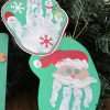 Wie Handabdruck Bilder Zu Weihnachten Gestalten? Bastelideen Für Kinder verwandt mit Kinder Bilder Weihnachten