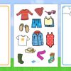 Winter- Und Sommerkleidung Sortieren Arbeitsblatt bestimmt für Kindergarten Bilder Was Anziehen