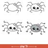 Wir Zeigen Euch In Sechs Schritten, Wie Ihr Eine Knuffige Spinne für Kinder Bilder Einfach Malen