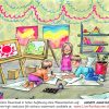 Zeichnungsunterricht Bildnerisches Gestalten Malen — Agnes Karikaturen mit Kinder Bilder Malen,