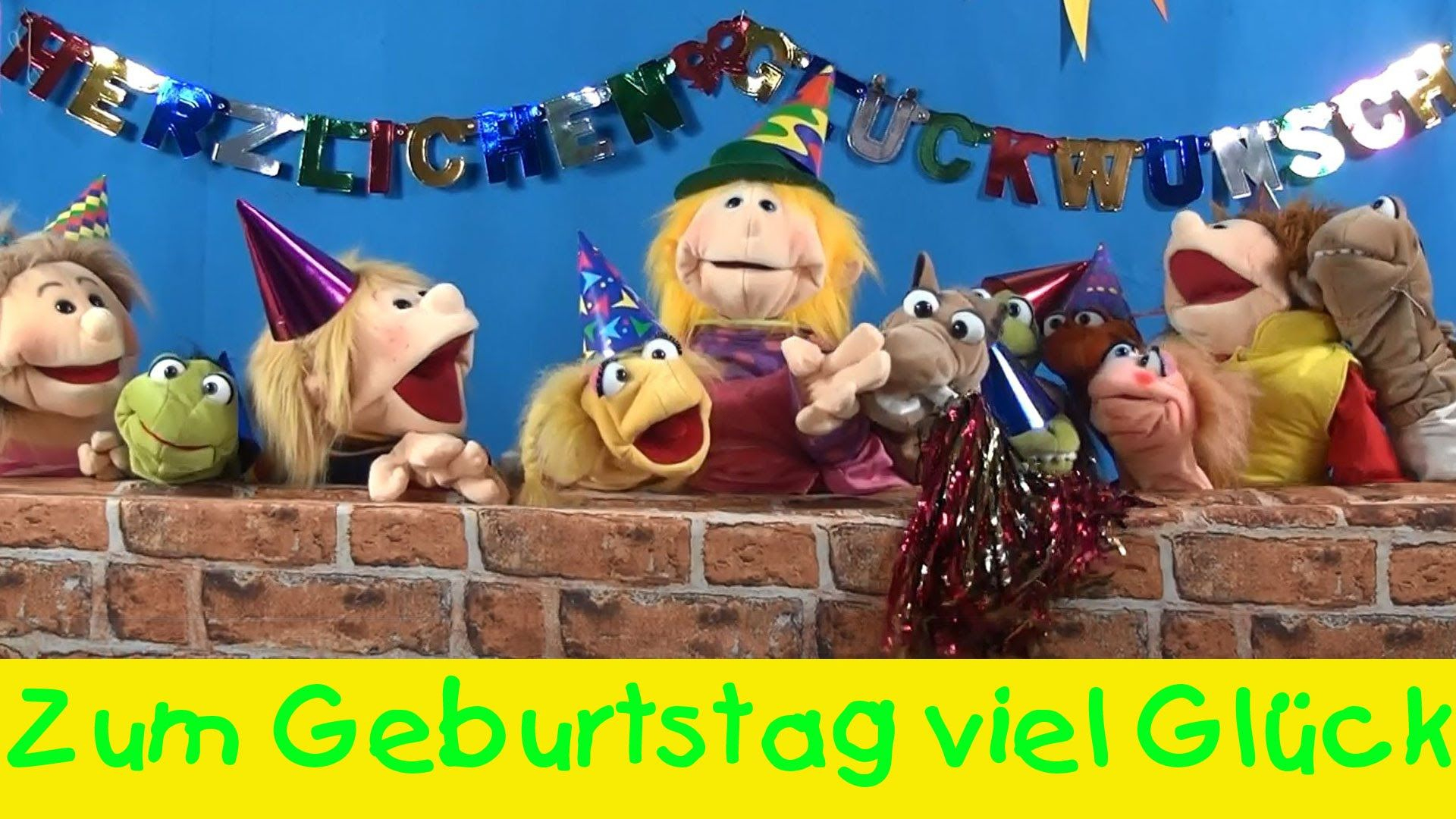 Zum Geburtstag Viel Glück || Kinderlieder Puppenvideo | Glückwünsche über Kinder Bilder In Whatsapp