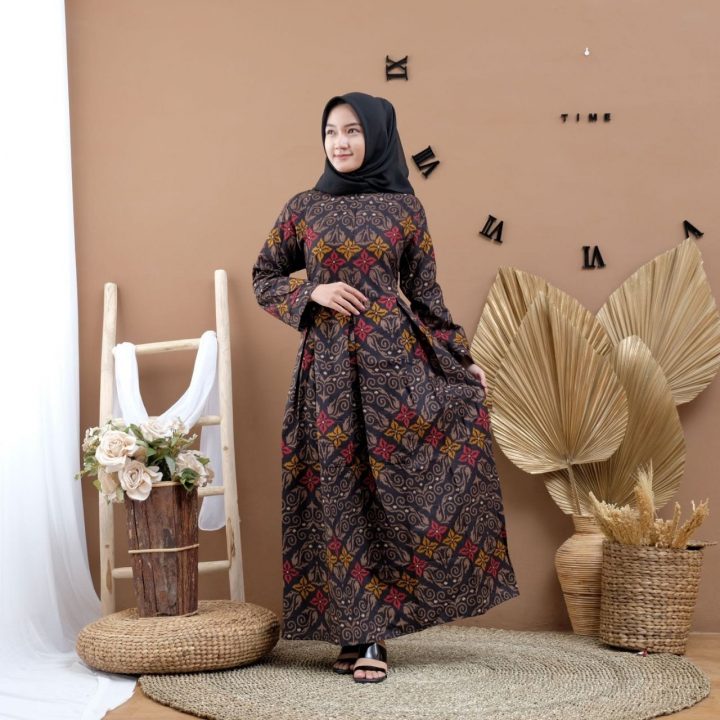 model gamis endomoda terbaru 2021