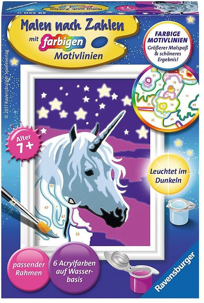 Ravensburger Malen nach Zahlen Einhorn ab € 5,10 | Preisvergleich bei