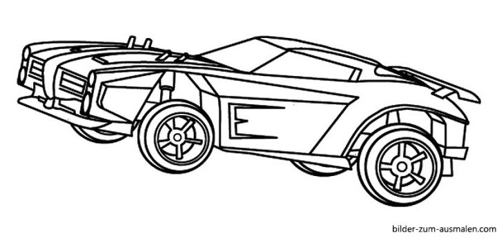ausmalbilder rocket league