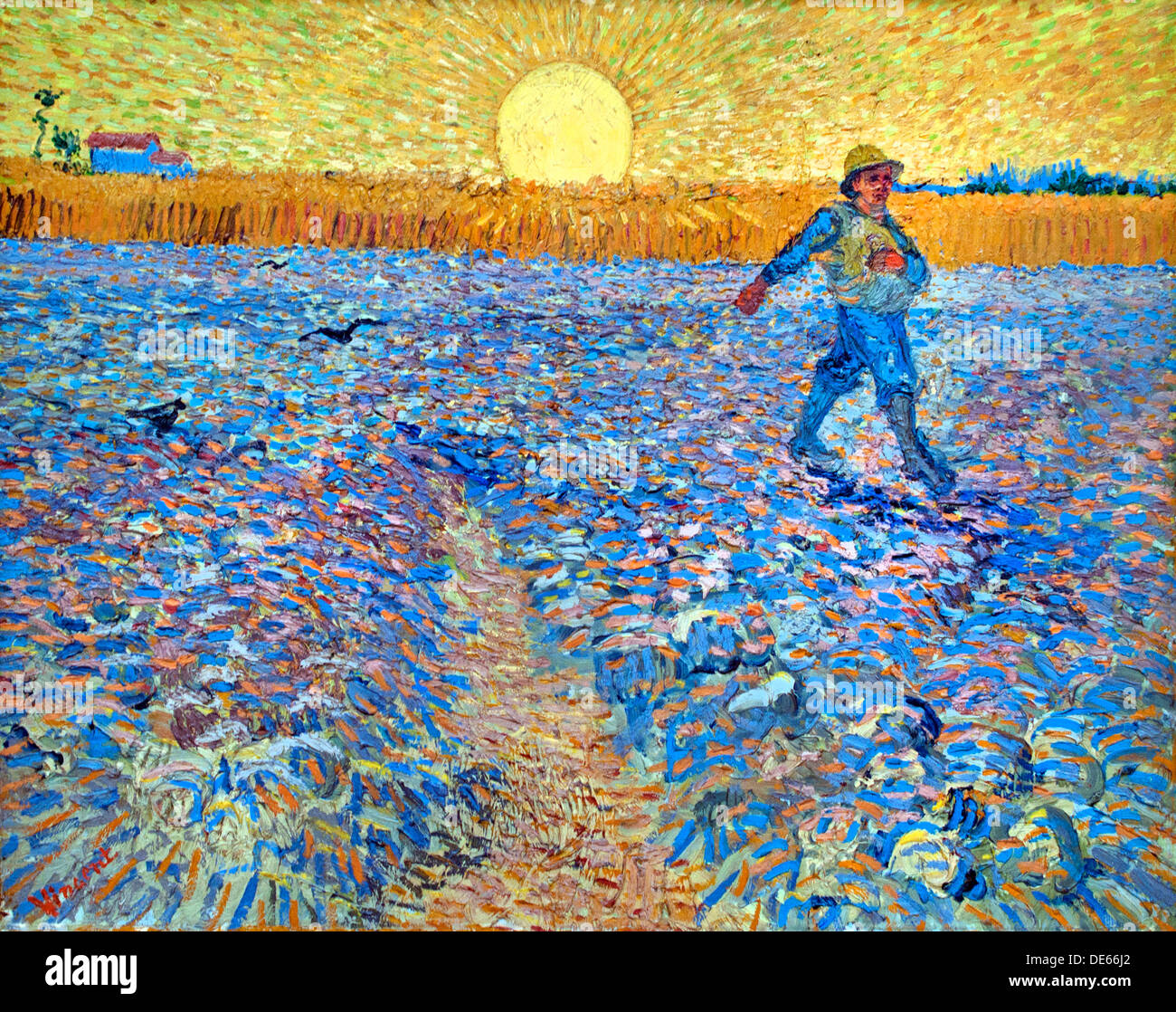 Der Sämann Arles 1888 Vincent Van Gogh 1853-1890 Niederlande