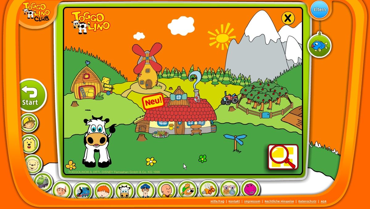 TOGGOLINO CLUB Screenshots for Browser - MobyGames