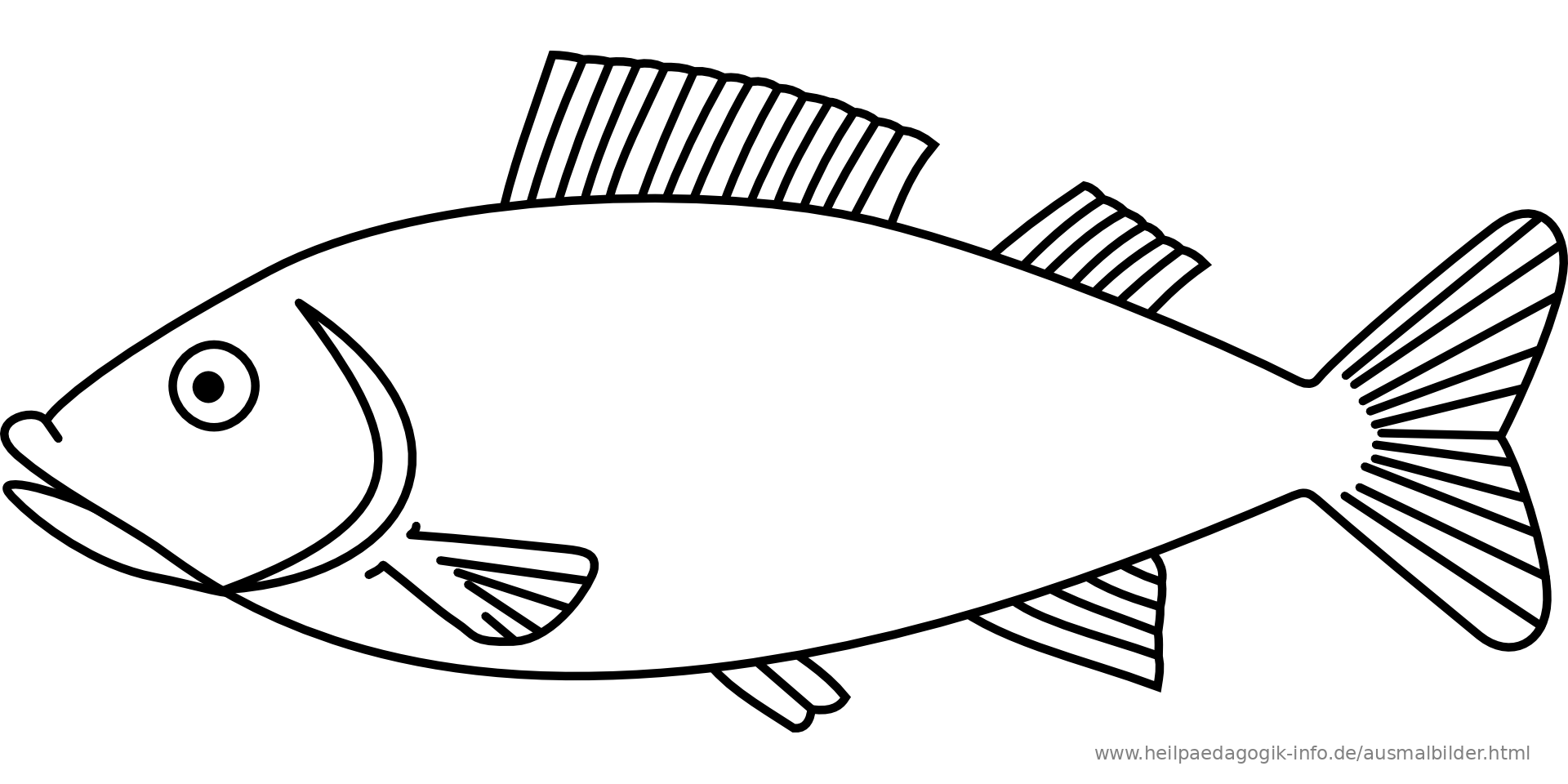 Ausmalbilder Fische