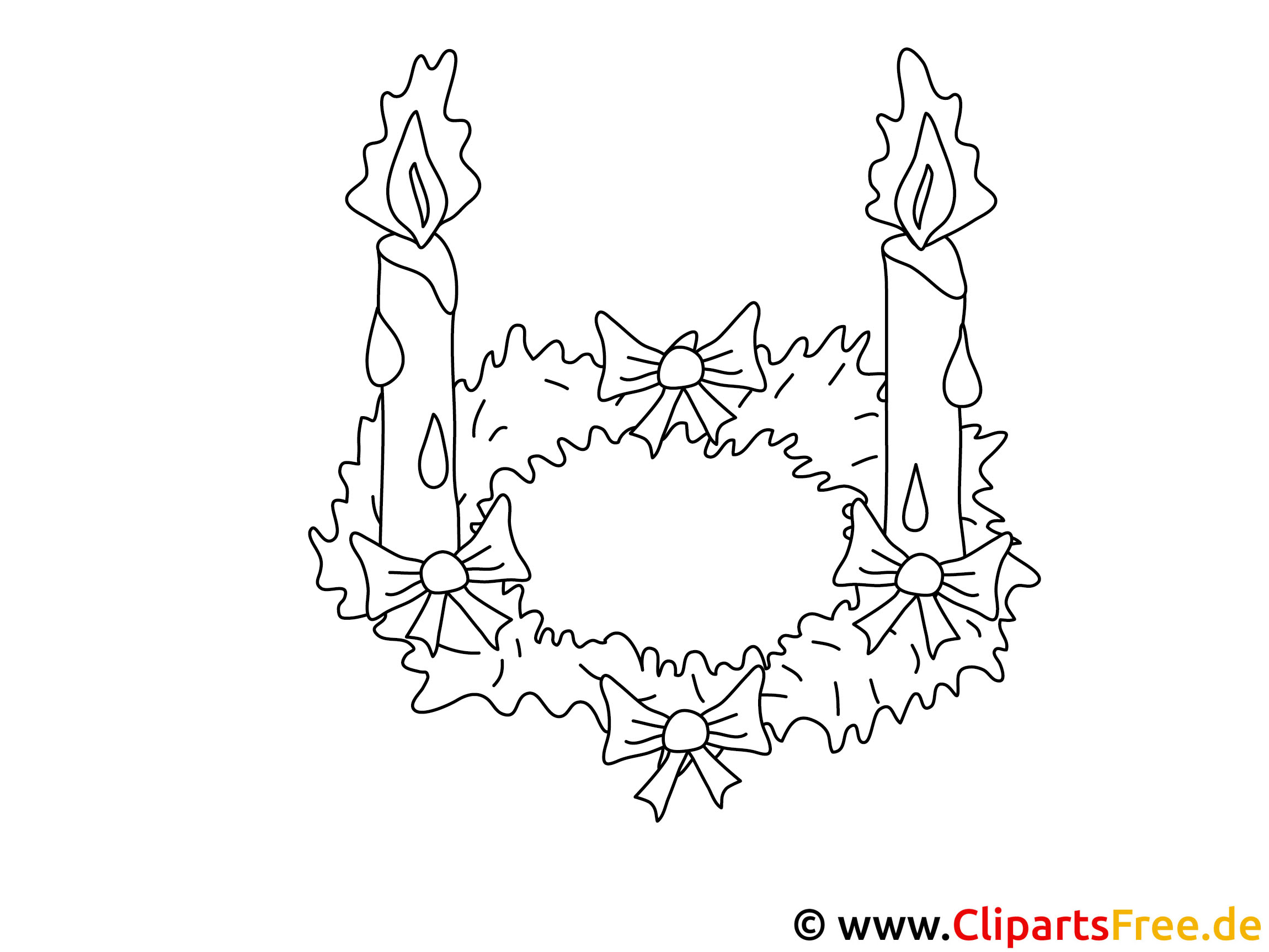 Advent Vorlagen zum Ausmalen