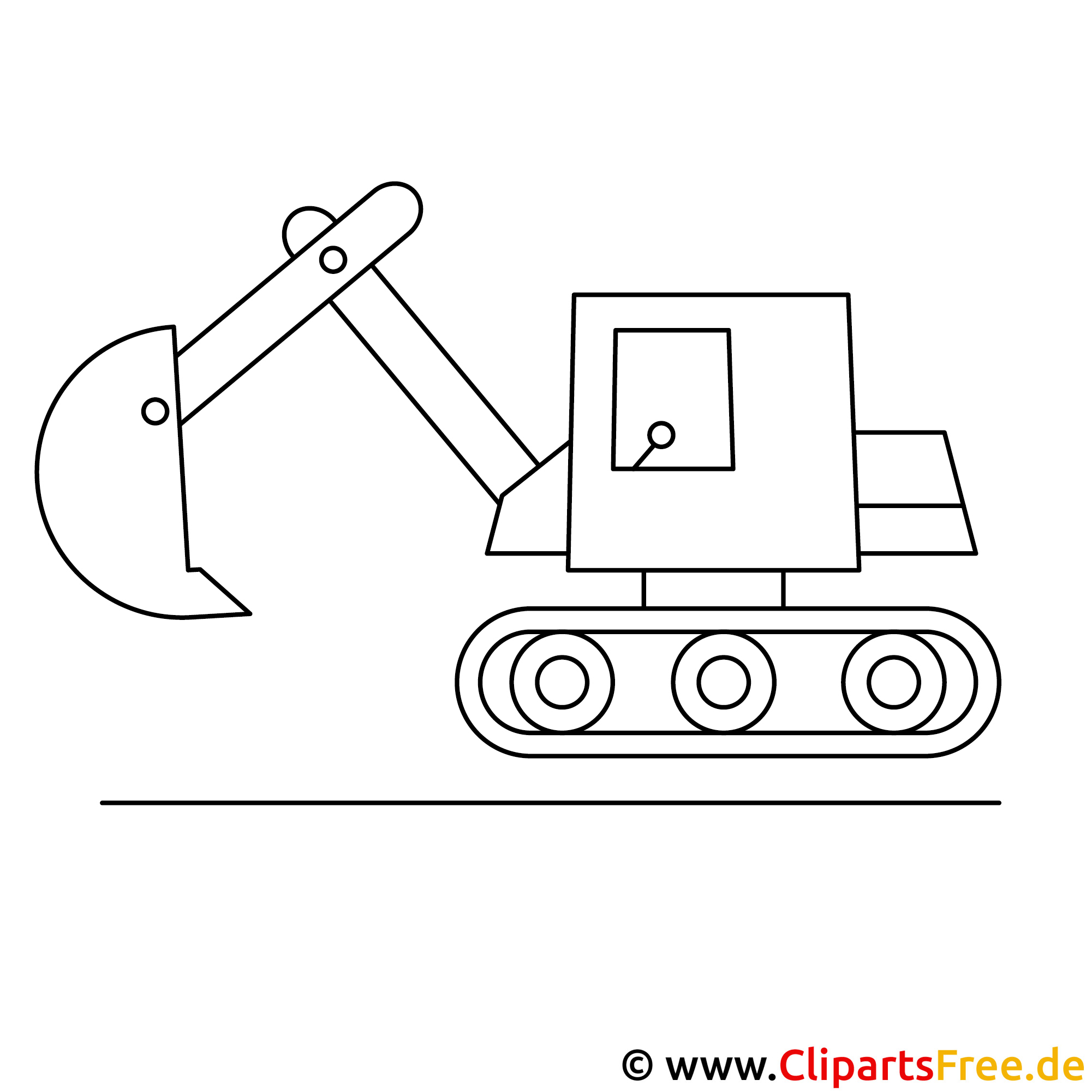 Bagger Ausmalbilder Vorlagen Zum Ausmalen Ausmalbilder Ausmalen | My