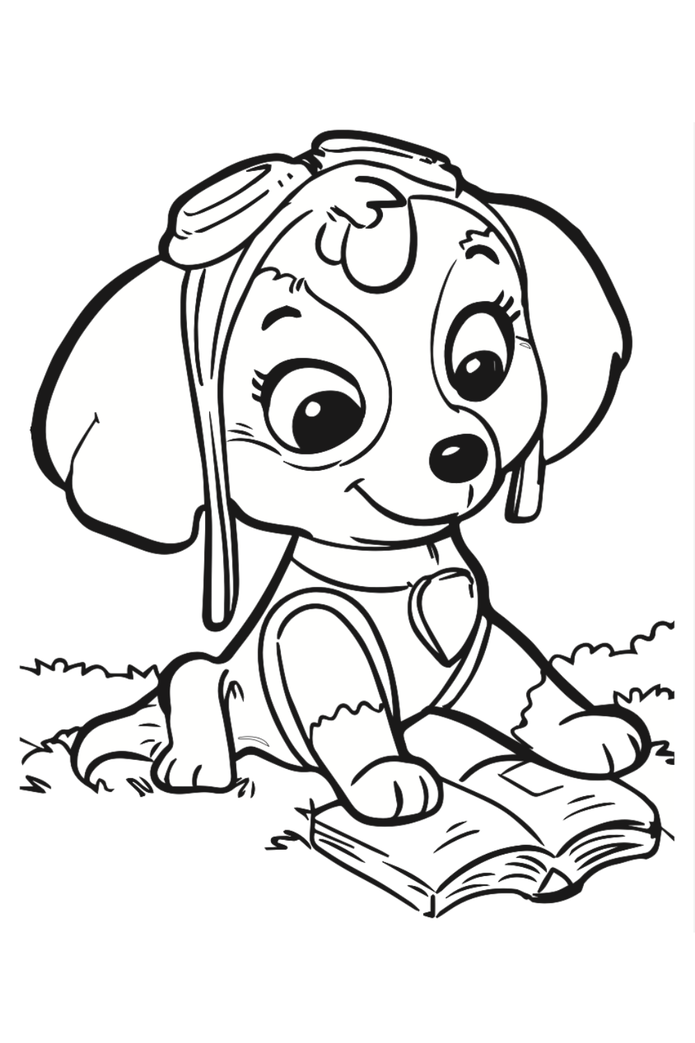 Skye Paw Patrol 10 Coloring Page Free Printable Color - vrogue.co