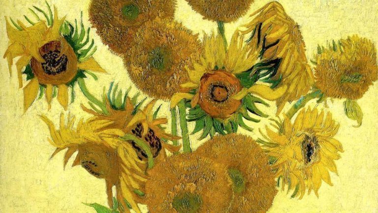 Van Goghs Sonnenblumen: Analyse der Kompositionen in Gelb und Blau