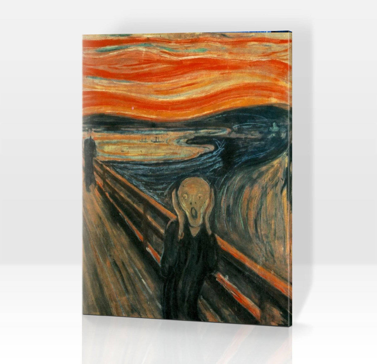 Edvard Munch, Der Schrei - Malen nach Zahlen