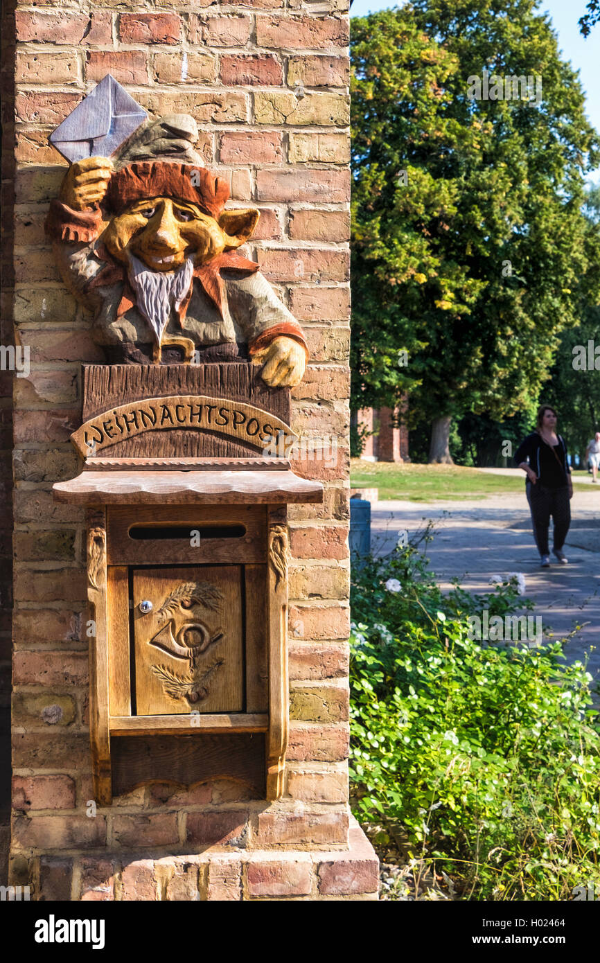 Briefkasten für Weihnachten Briefe an den Weihnachtsmann in Himmelpfort