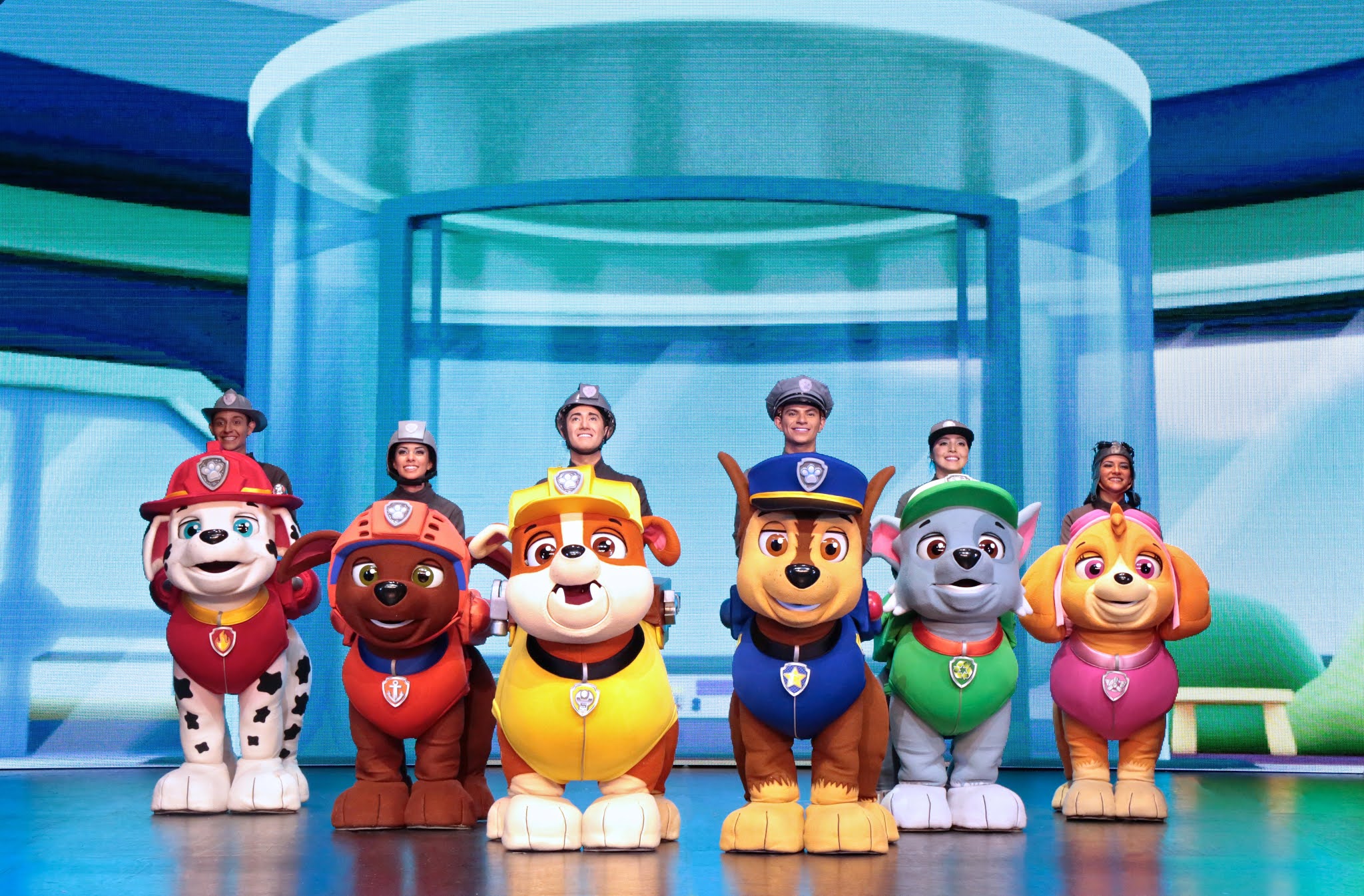 NickALive!: PAW Patrol Live! 'Race to the Rescue' Presented by Stan