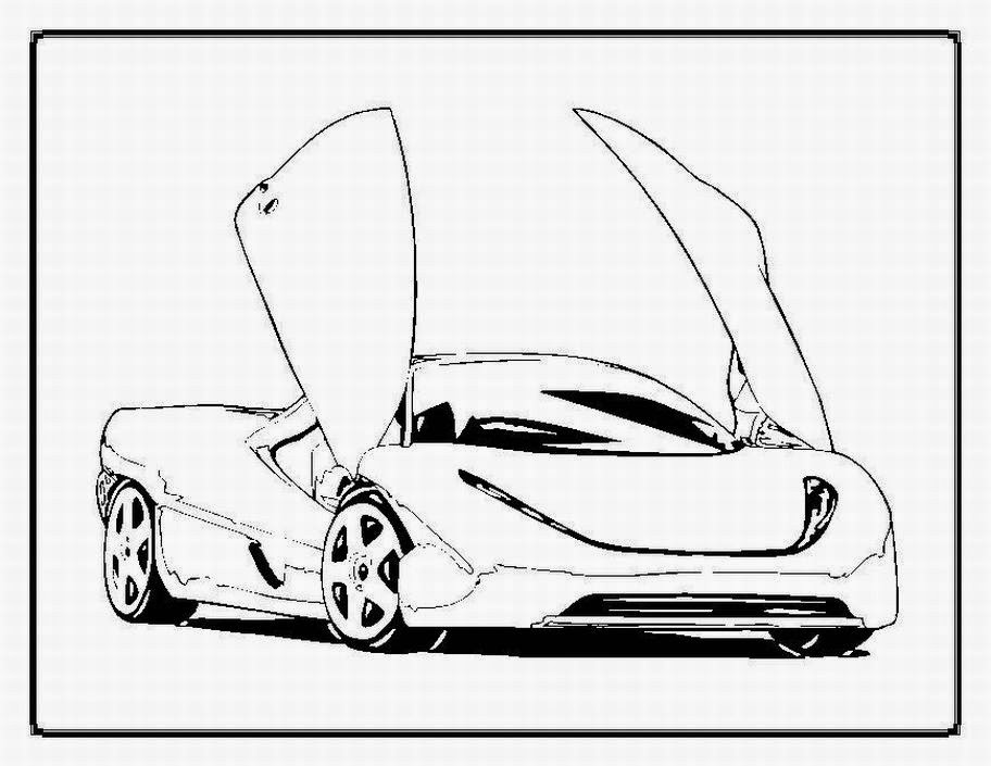 Coloring Pages: Cars Coloring Pages Free and Printable