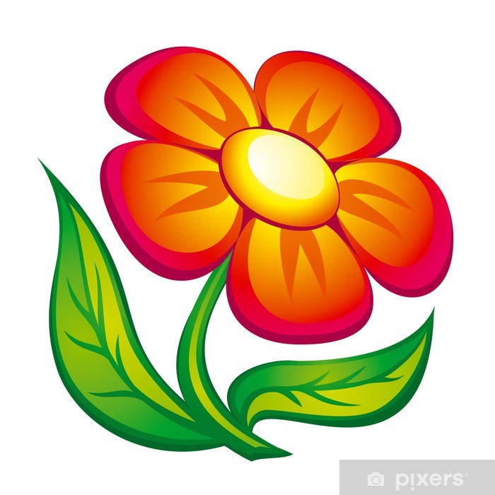 Fototapete Blume Symbol - PIXERS.DE