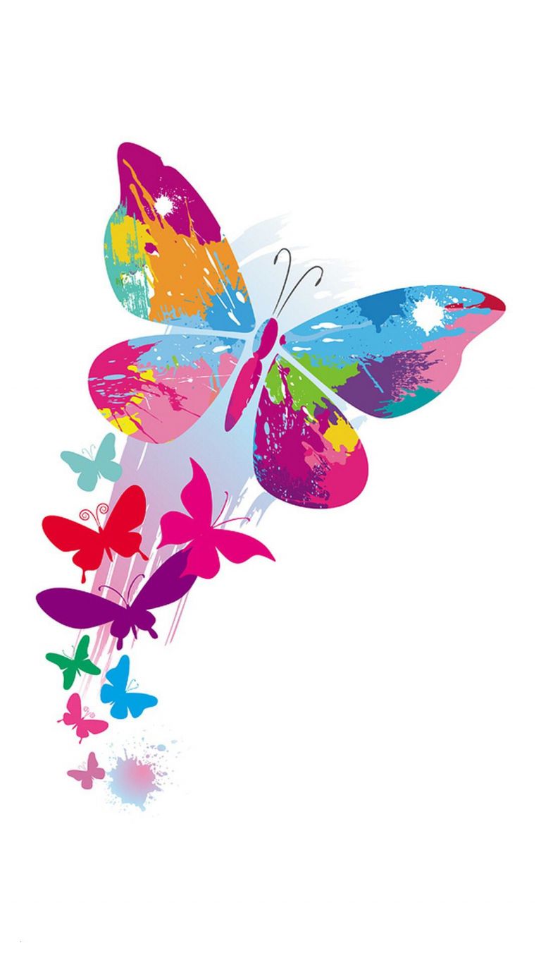Schmetterlinge Zum Ausdrucken Gratis Neu Vector butterflies Colores