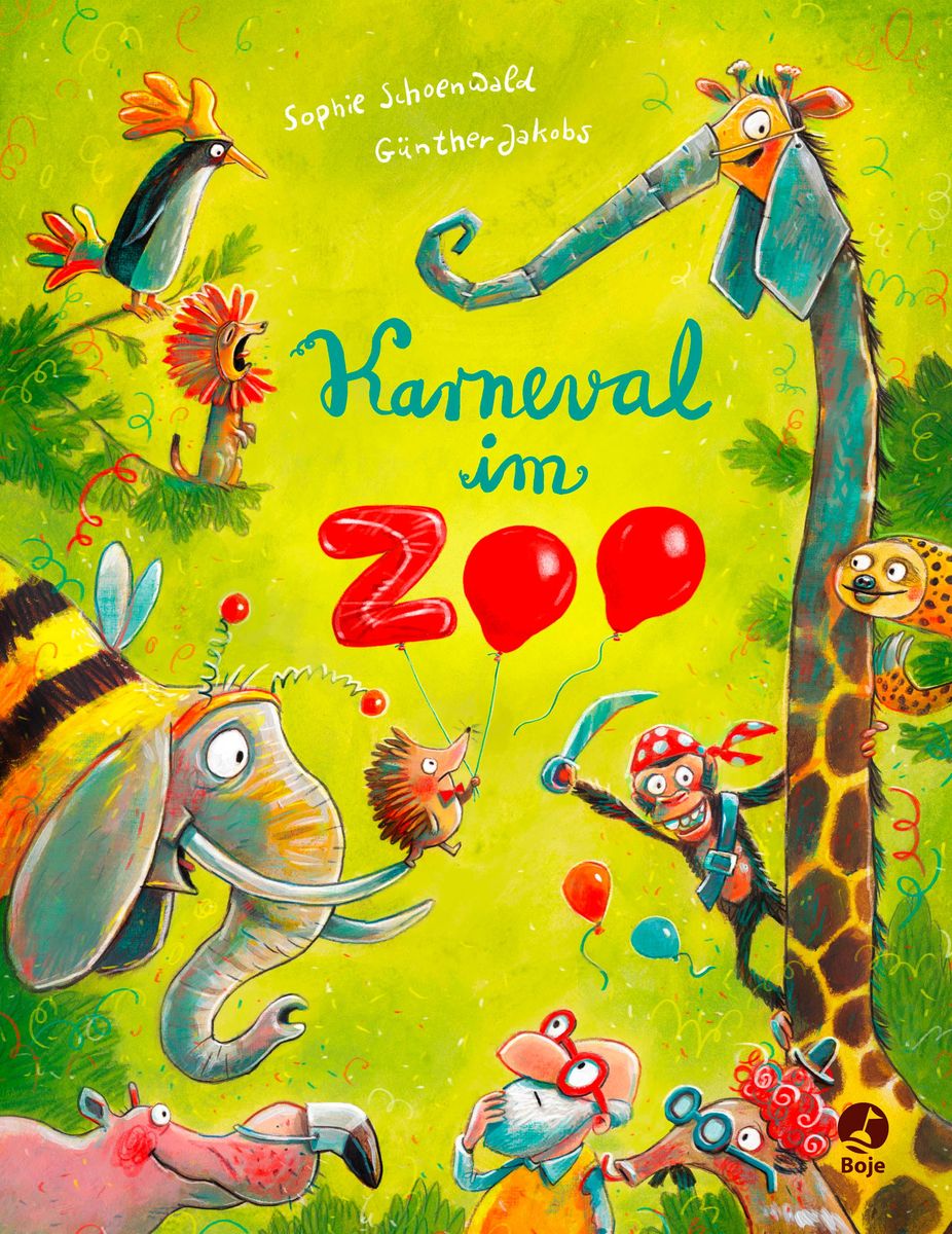 Karneval im Zoo von Sophie Schoenwald - Buch - 978-3-414-82543-8 | Thalia