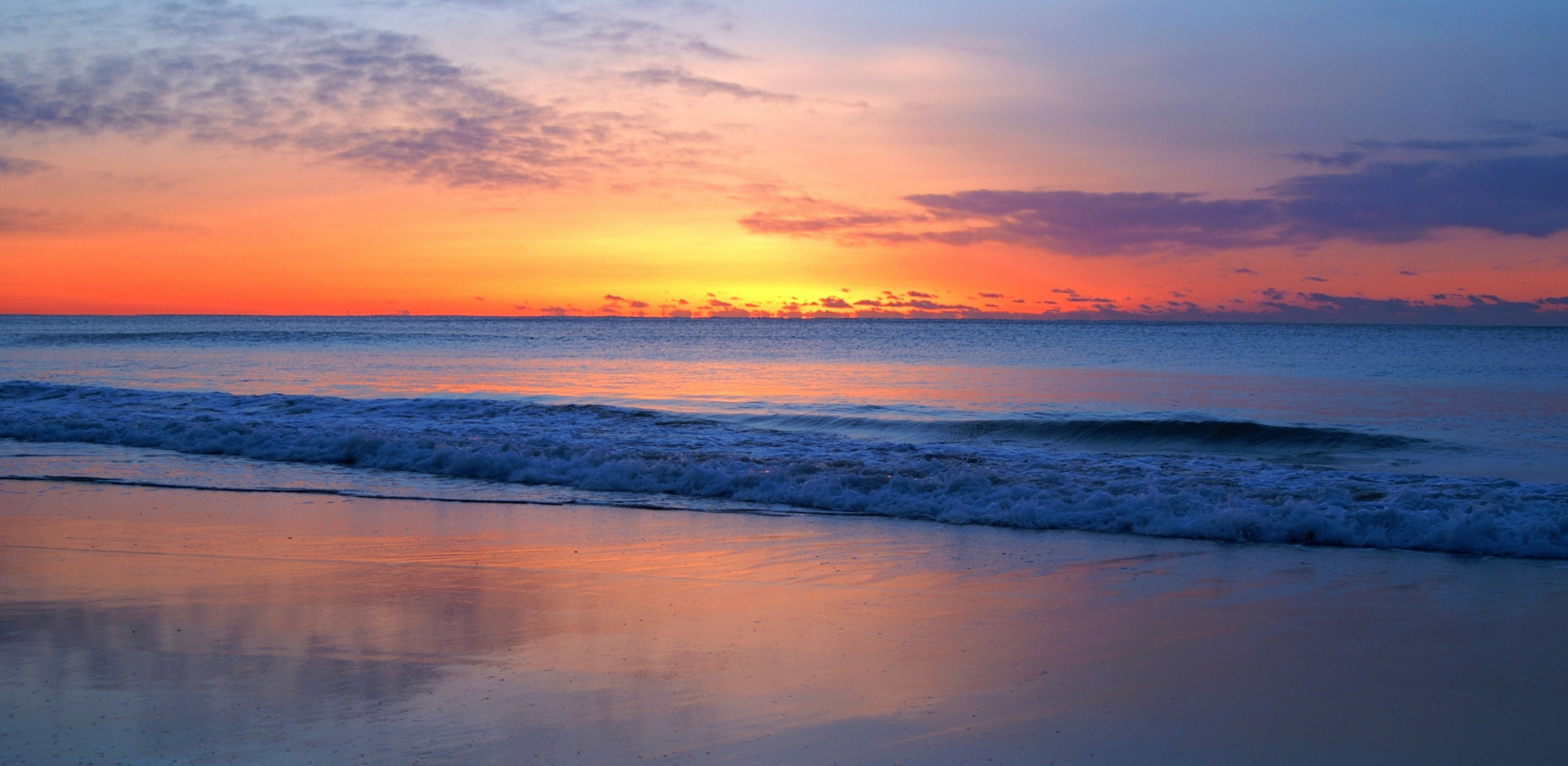 Sonnenaufgang Sydney, Manly-beach Foto & Bild | landschaft, meer