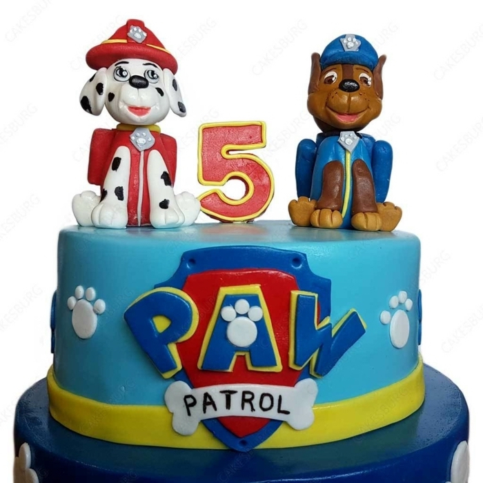1001 + Inspirationen Für Ausgefallene Paw Patrol Torte über Paw Patrol Kuchen