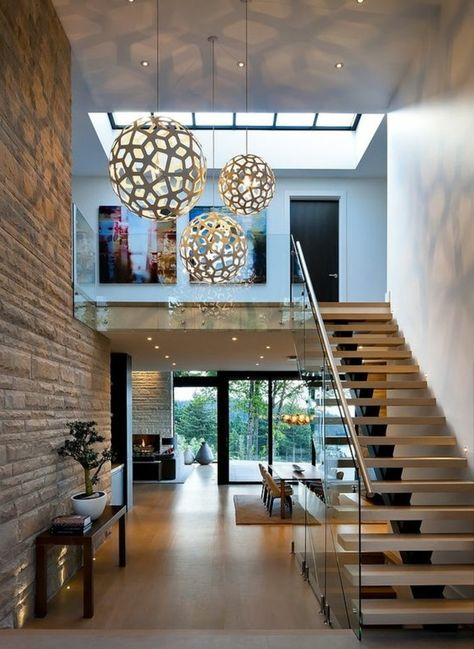 140 Moderne Treppen-Ideen  Moderne Treppen, Treppen-Design, Treppe Haus innen Moderne Treppen Ideen