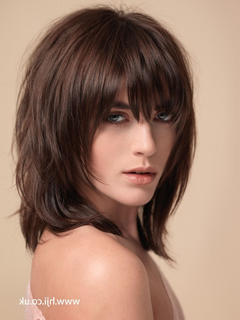 15 Collection Of Shaggy Bob Hairstyles With Fringe über Bob Frisuren Stufig Mittellang Ab 50