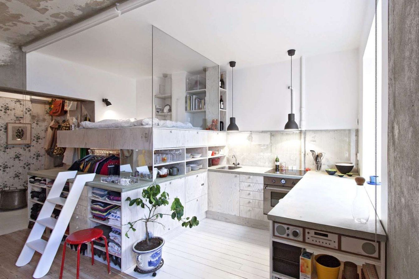 30 Qm Wohnung Einrichten  Haus Design Ideen für 1 Zimmer Wohnung Einrichten 30Qm