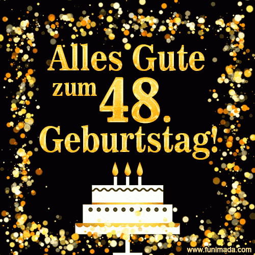 48. Geburtstagskarte Gif — Herunterladen Auf Funimada mit Glückwunsch Zum Enkelkind Gif