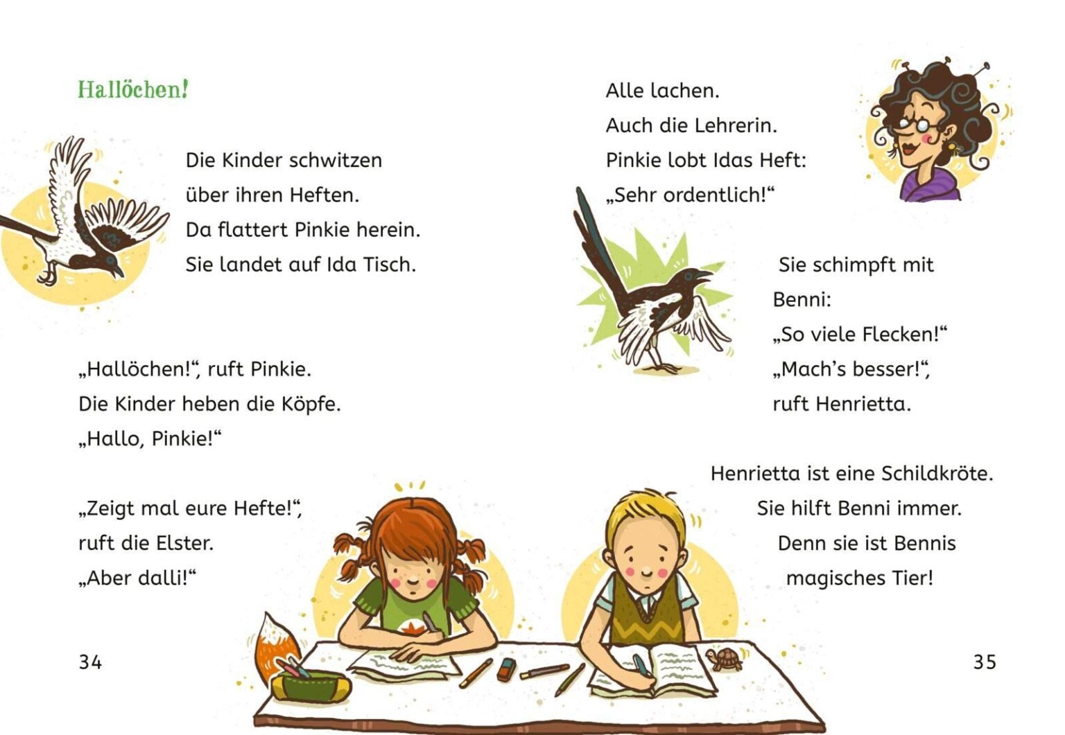 Die Schule der magischen Tiere ermittelt - Kinderbuchlesen.de