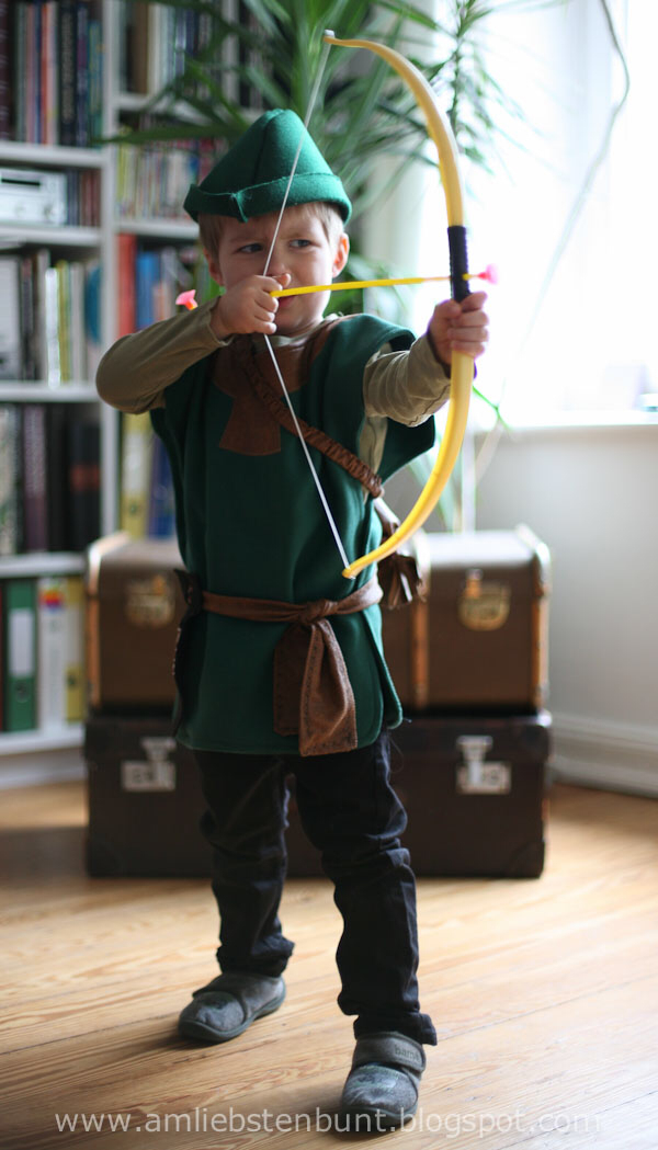 Am Liebsten Bunt : Schnittmuster Für Das Robin Hood Kostüm  Robin Hood über Disney Kostüme Selber Machen