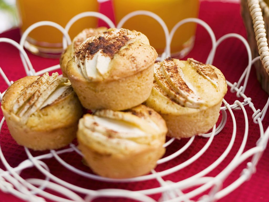 Apfel-Muffins Mit Zimt Rezept  Eat Smarter bei Apfel Rezepte Landfrauen