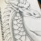 #Art #Drawing #Zeichnung #Bleistiftzeichnung #Dragon #Drache  Kunst bei Drachen Zeichnen Einfach