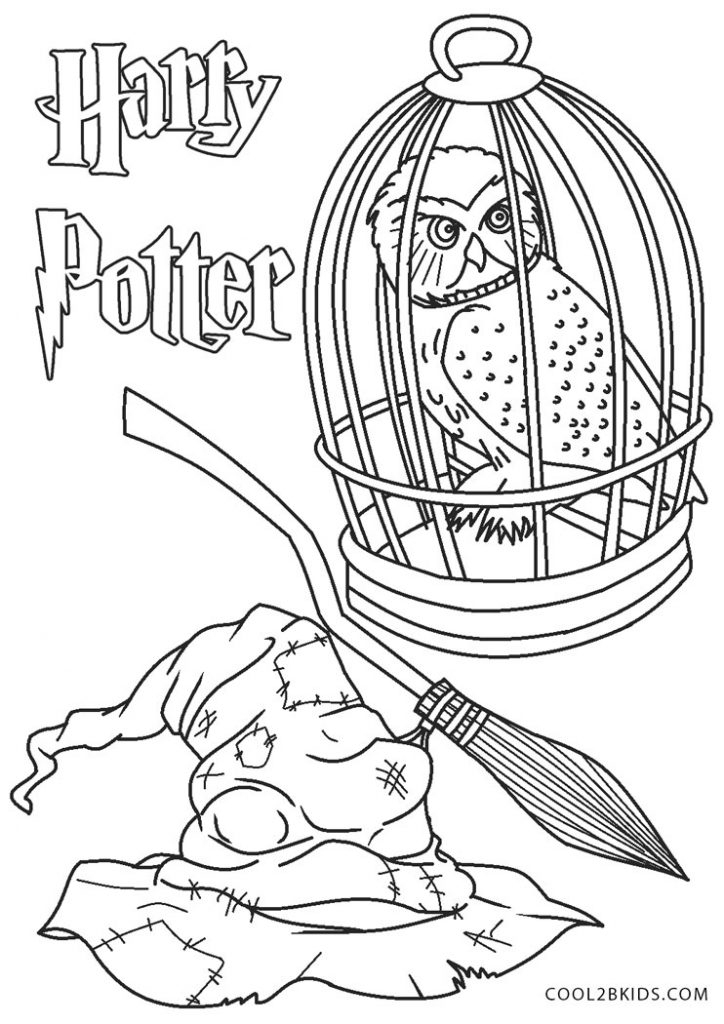 Ausmalbilder Harry Potter - Malvorlagen Kostenlos Zum Ausdrucken innen Harry Potter Ausmalbilder