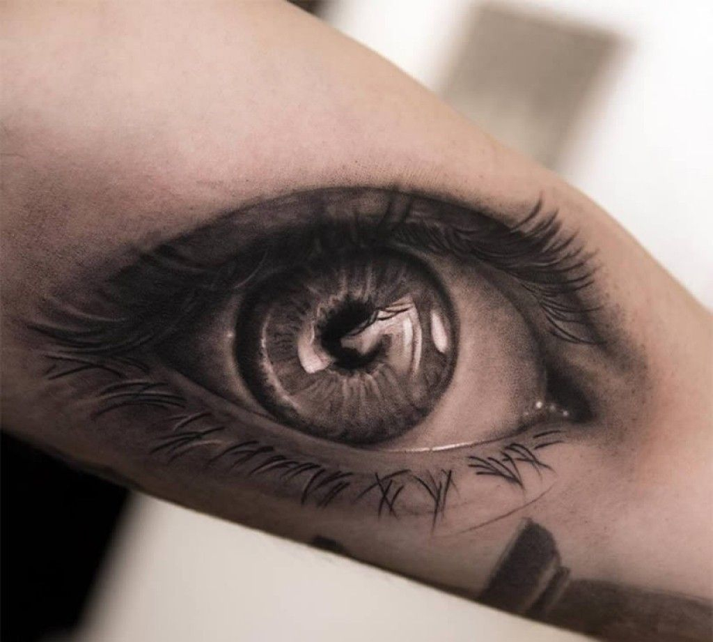Beeindruckendes Augentattoo: Sinn, Skizzen, Fotos Von Interessanten in Augen Tattoos Bedeutung